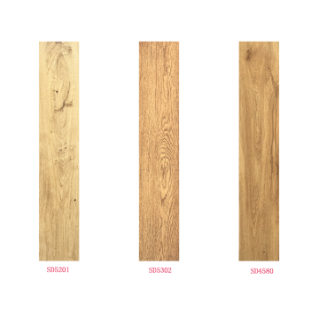 Hot Sale Classic designds Wood tile ceramic cheap tile,rustic porcelain floor cheap tiles, brown gray wood tile from China